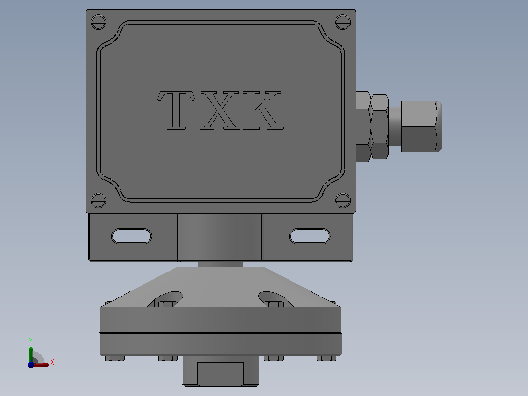 TXK-102微压控制器[TXK-102微压控制器(1020101)]前视图