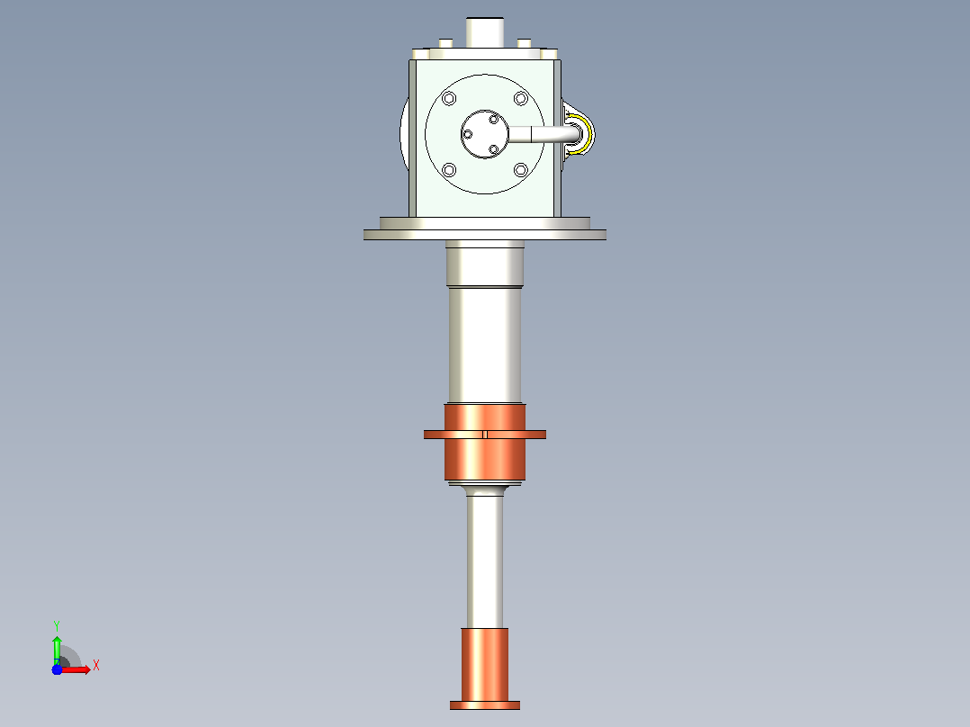 RDK-205D 4K 0.5W容量冷头低温冷却器前视图