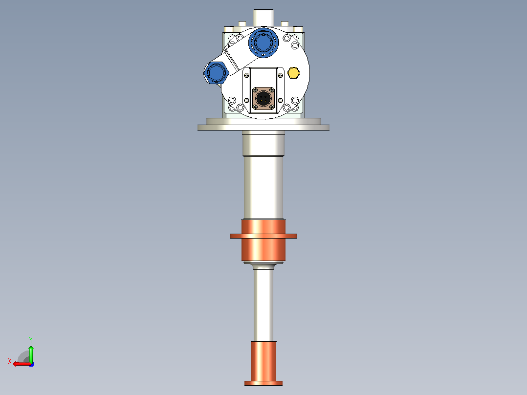 RDK-205D 4K 0.5W容量冷头低温冷却器后视图