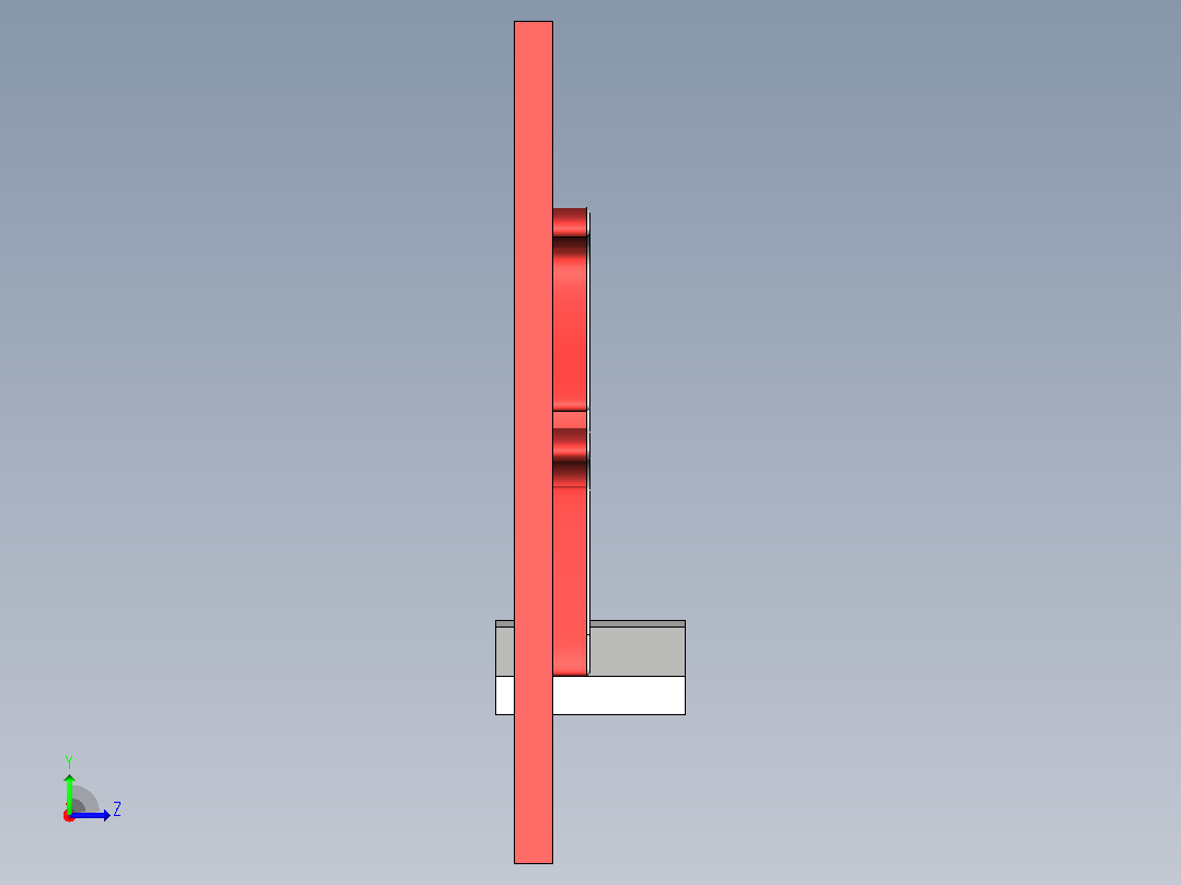 DS Solid Works标志左视图
