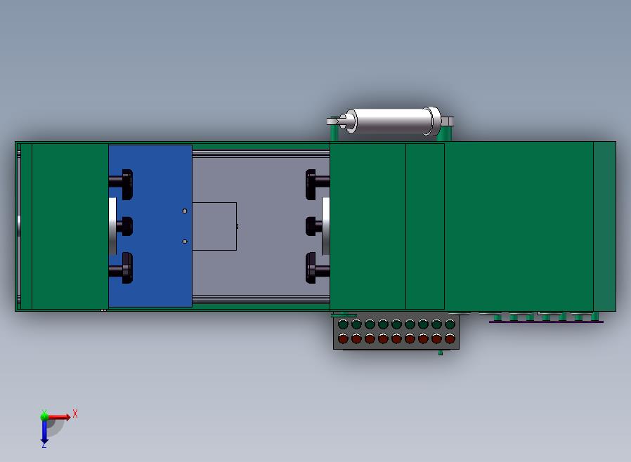 A39-液压阀门试验台俯视图