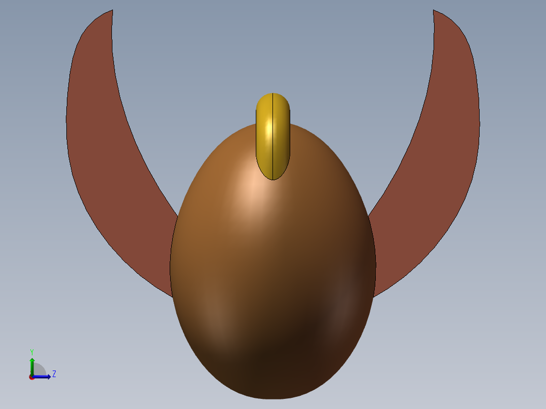 奇葩怪异奥特曼（头）左视图