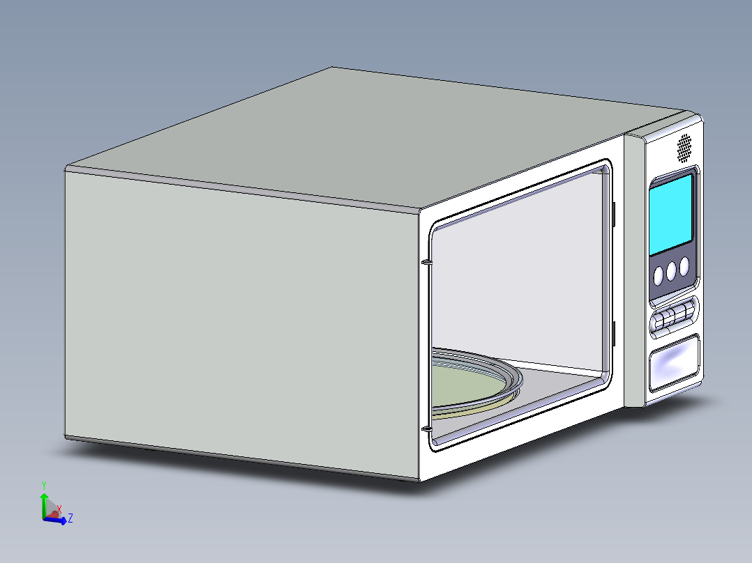 机械手臂检测微波炉漏波2013