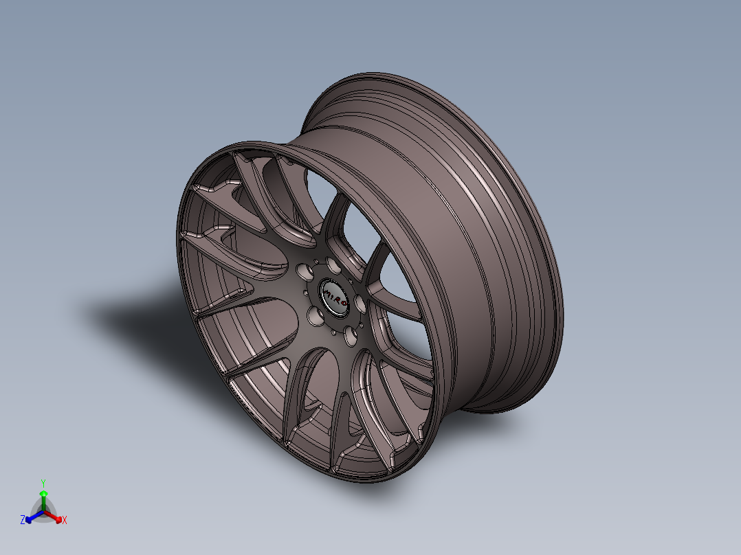 垫环正等轴测图