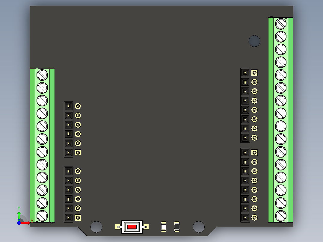 Arduino Screw Shield I前视图