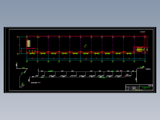 某主厂房采暖通风空调图纸