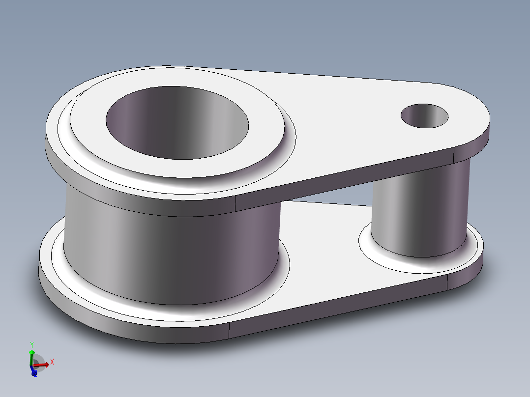 SW格式3D图(模型练习题)-011主视图
