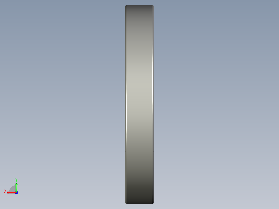 深沟球轴承61918后视图