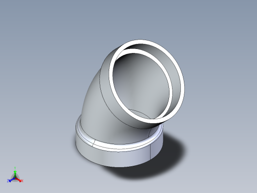 船舶管路系统S4_SeaDrainPLUS_1-8Bend-SxS_37E165004_4in Sea Drain Plus - 45 Bend - SxS