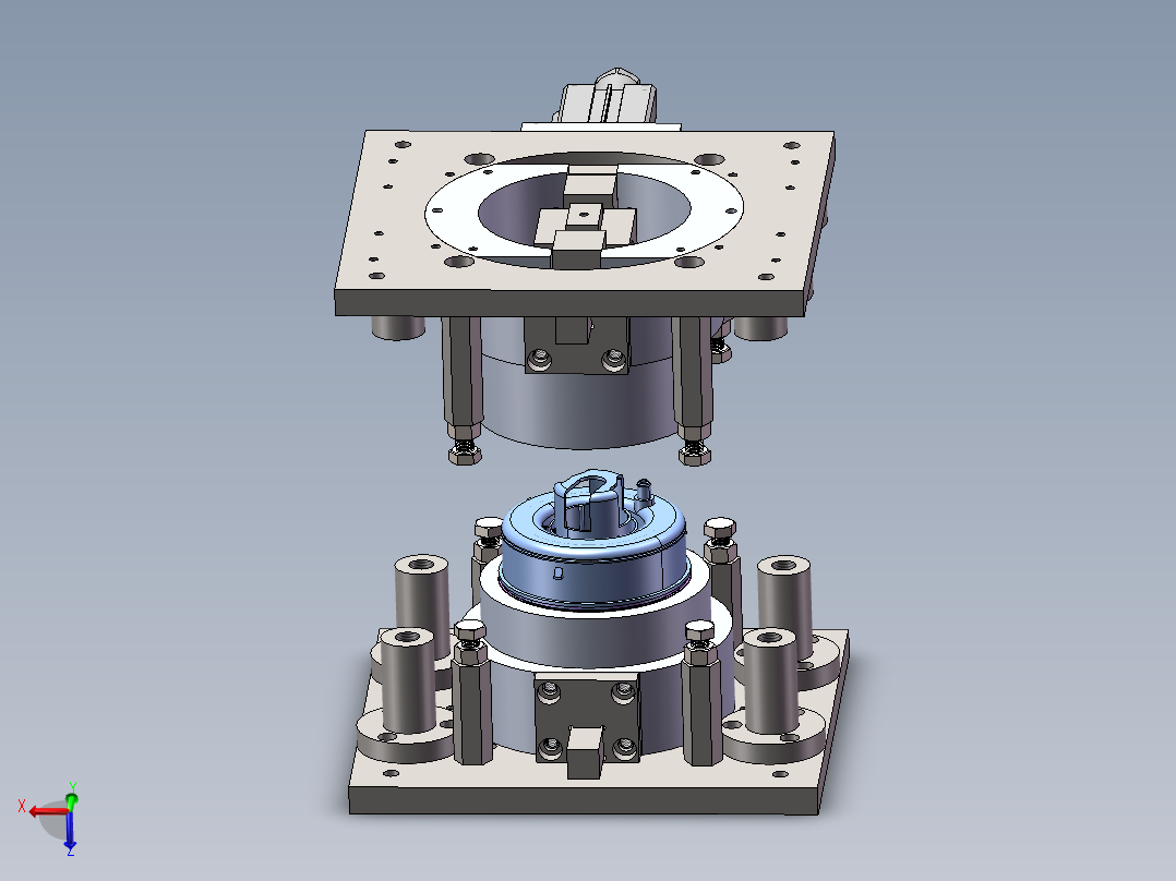 滤清器热熔模具