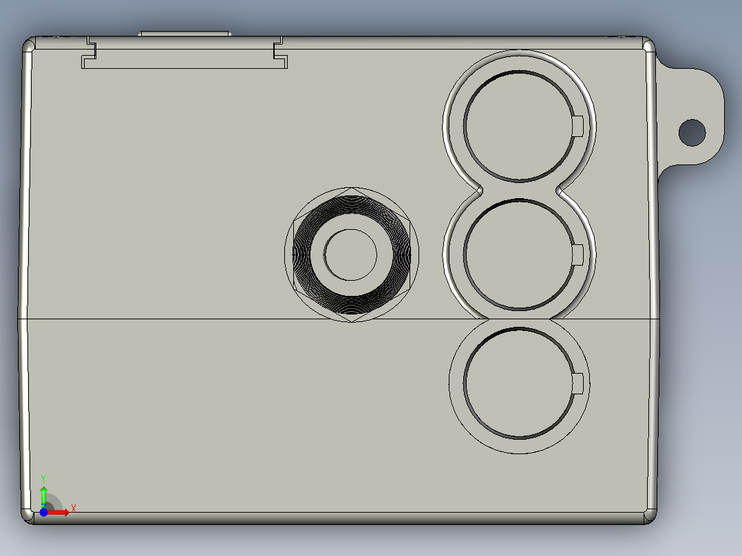 上银线性制动器STEP_LAK2D前视图