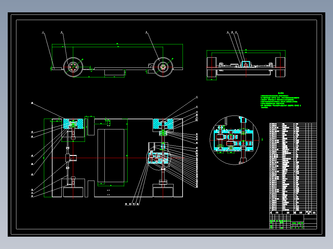 落叶清扫车设计模型图100