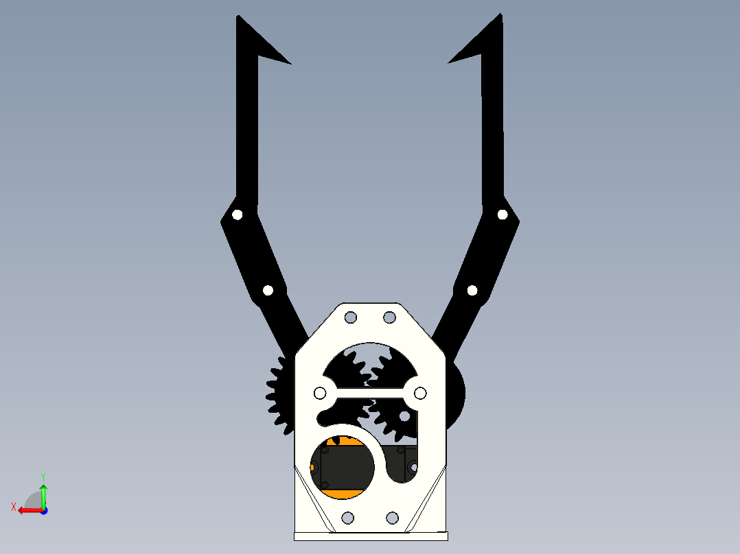机械爪 3D图纸 (82)后视图