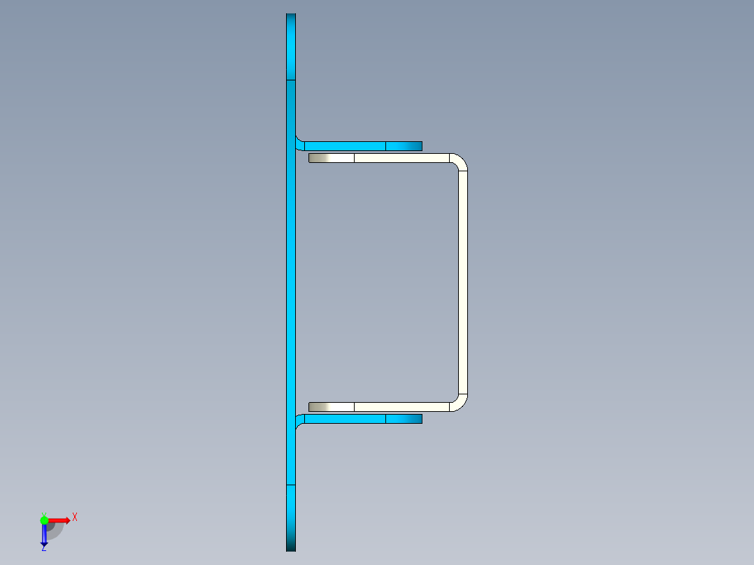 VESA 75 o 100 mm 支持最大 24 的显示器支架俯视图