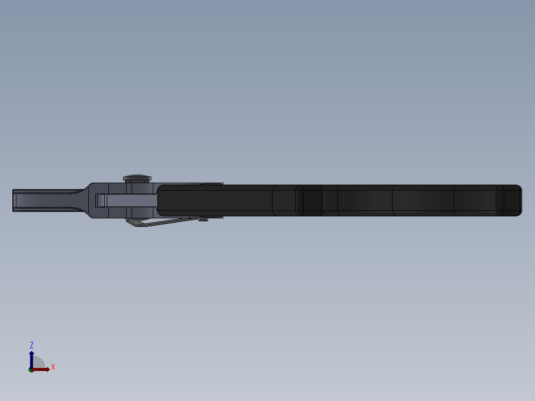 扳手可调节前视图