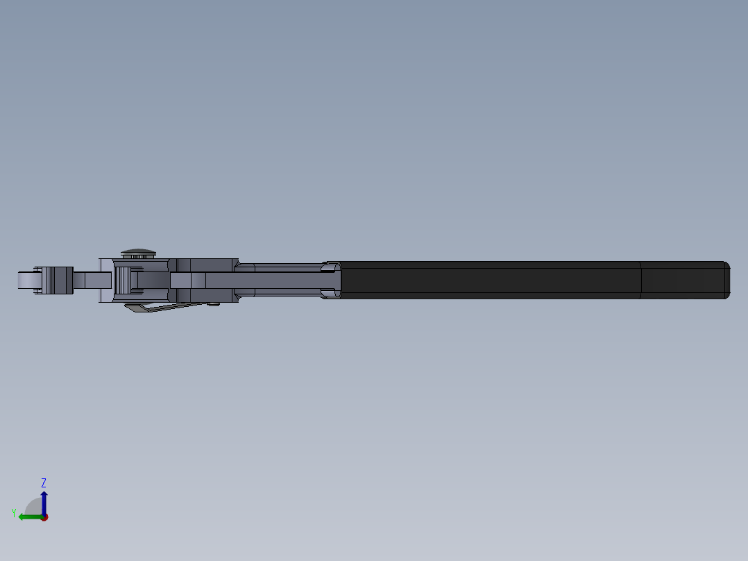 扳手可调节左视图