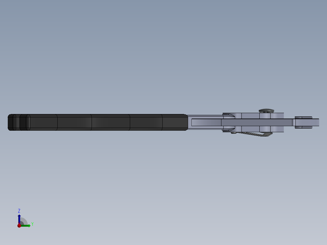 扳手可调节右视图