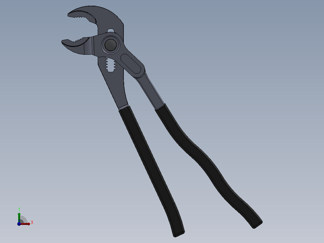 扳手可调节俯视图