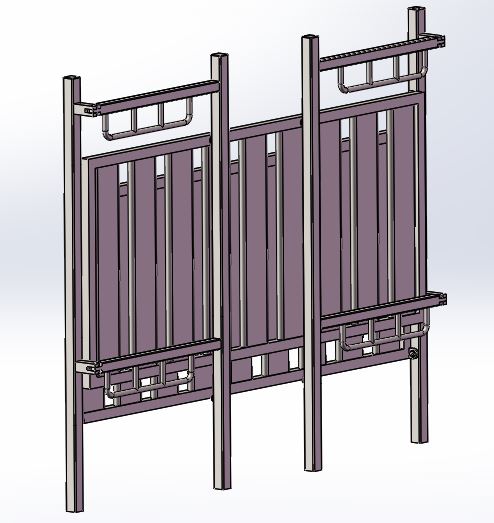 折叠双层床模型614652===40ku