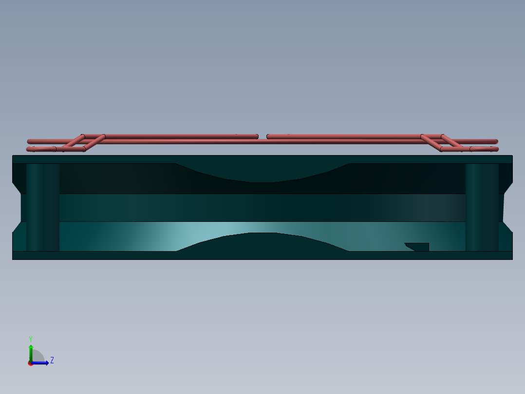 120X120排风扇NN左视图