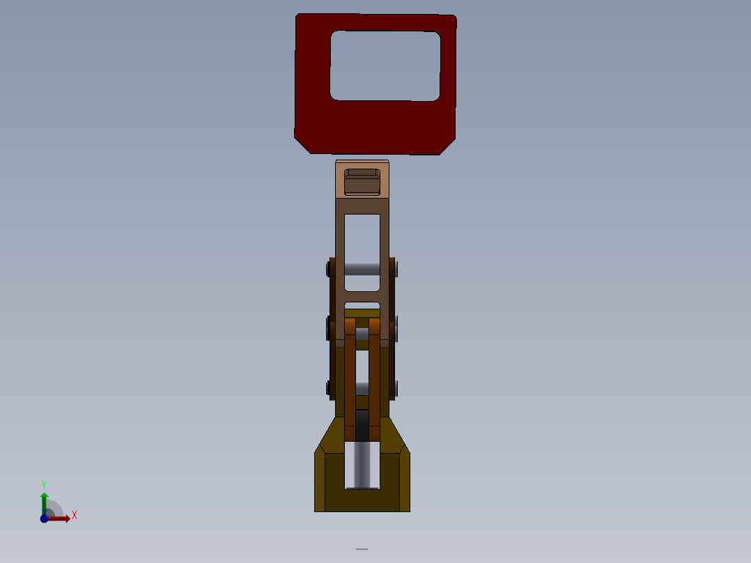 夹持器含工程图前视图