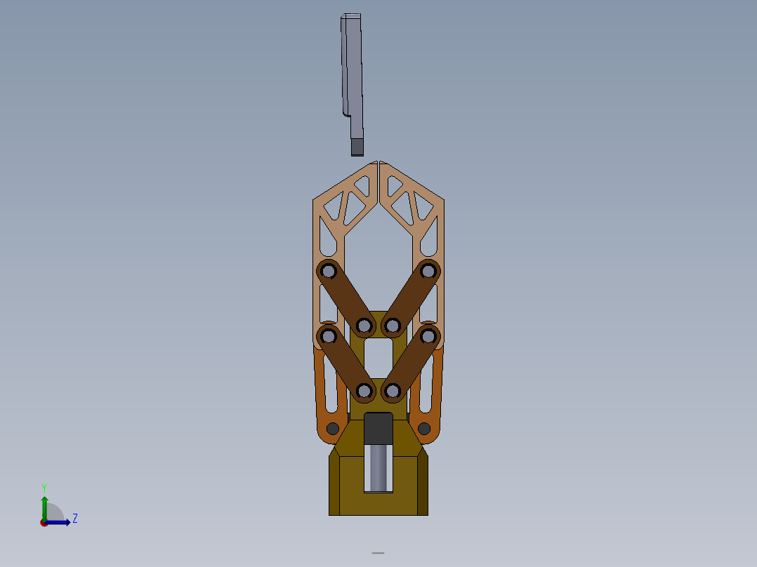 夹持器含工程图左视图