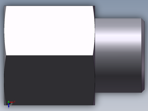 直通内螺纹接头、5DB-18-06俯视缩略图