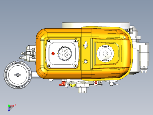 柴油发动机俯视缩略图