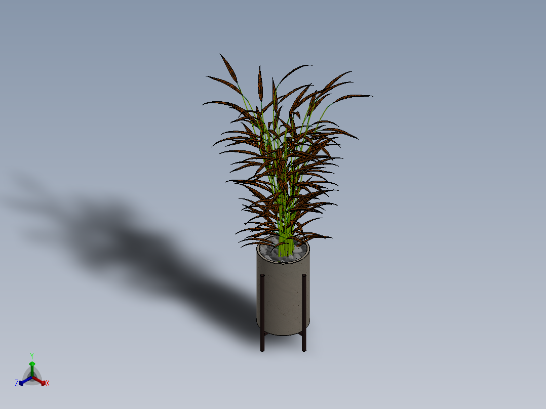 植物(66)正等轴测图