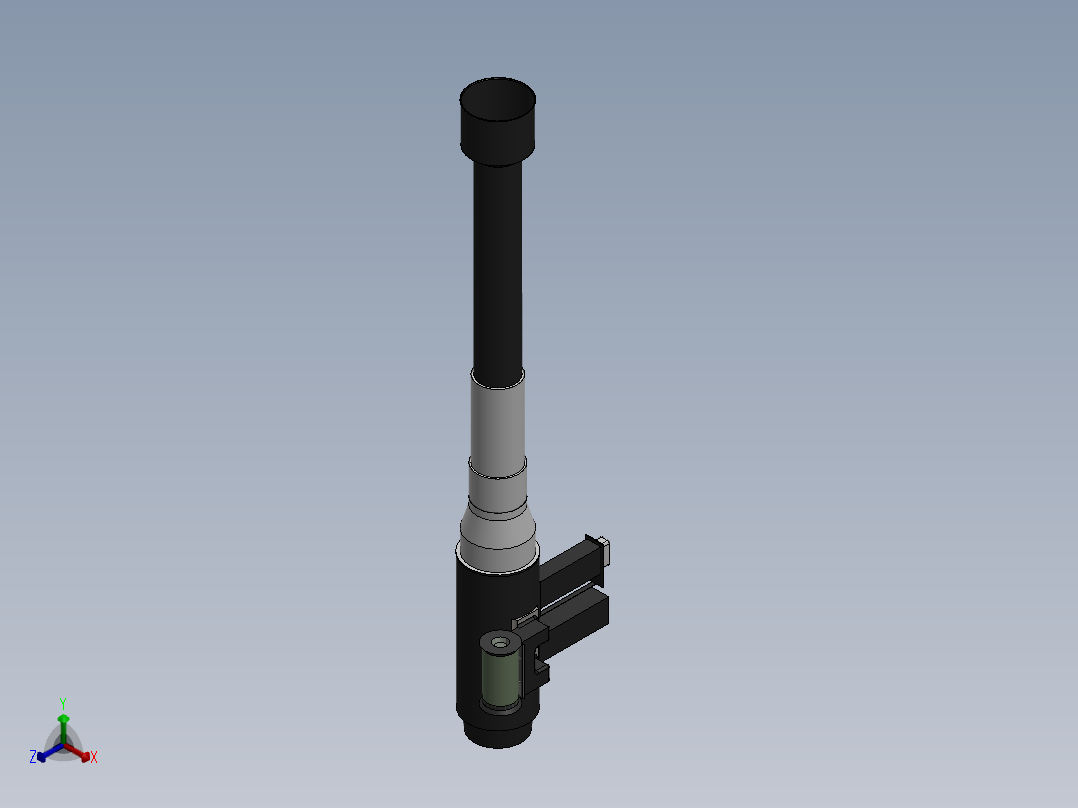 A3004302-TF2中的直接命中火箭发射器正等轴测图