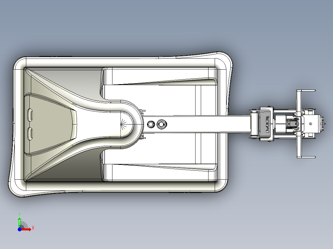 智能小车前视图