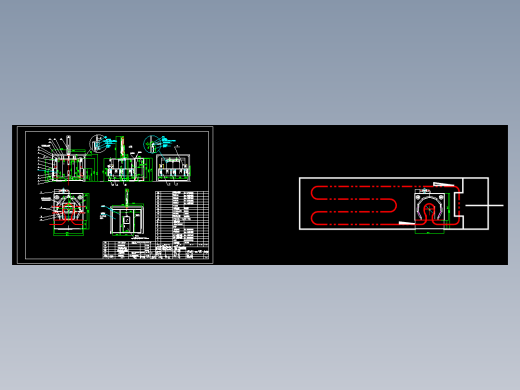 水帘式DISK喷房方案图