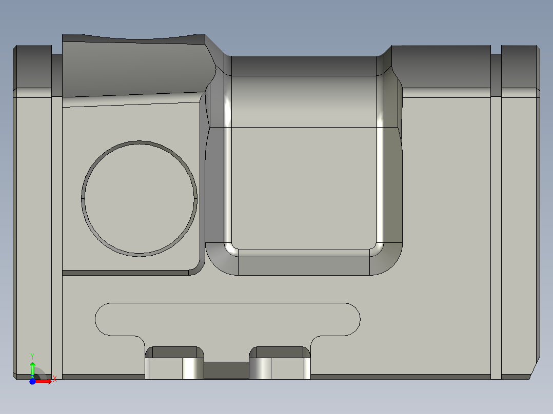Aimpoint ACRO 支架前视图