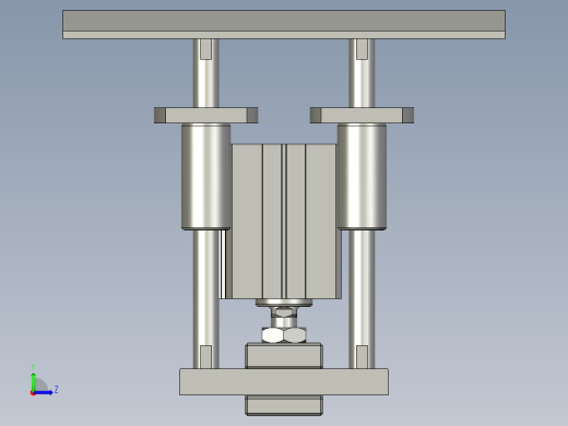 2018SOLIDWORKS1502Z夹子松开机构左视缩略图