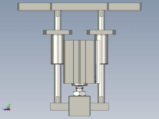 2018SOLIDWORKS1502Z夹子松开机构右视缩略图