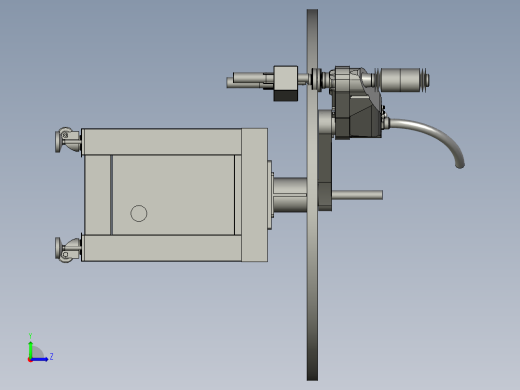 瓶装上下料机构左视缩略图