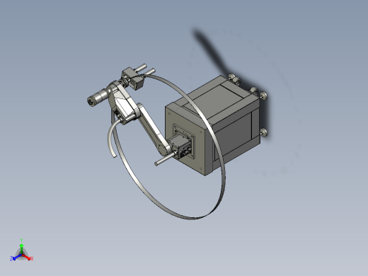 瓶装上下料机构正等轴测缩略图