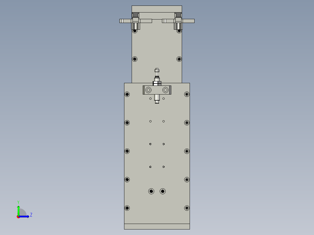 07镍片定位机构左视图