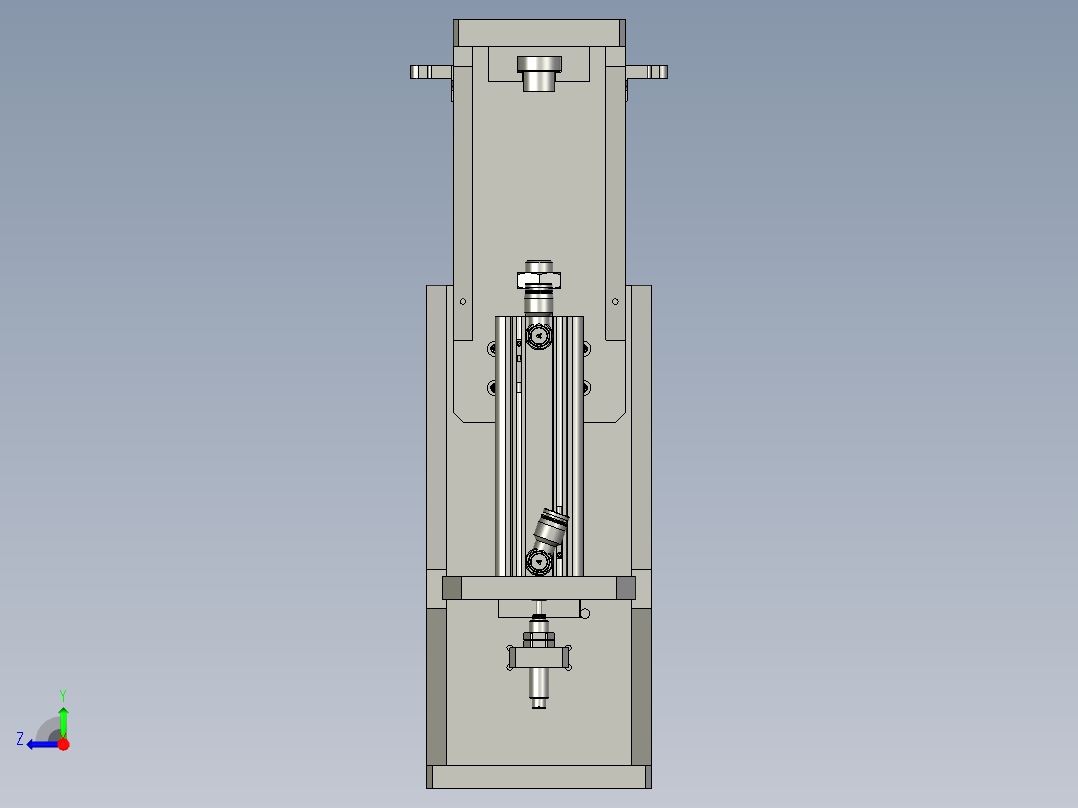 07镍片定位机构右视图