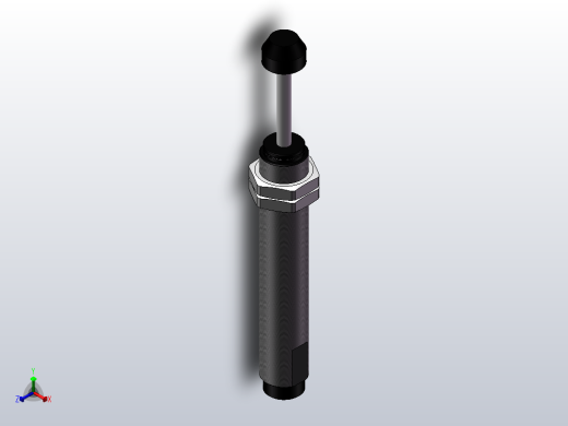 缓冲器ACA2040_1正等轴测缩略图