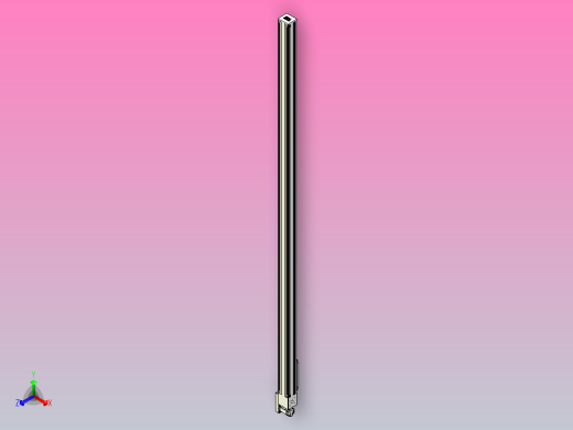 伺服电机集成皮带传动直线执行器TPA-OCB-140-256-L3950-MR-P75-N3正等轴测缩略图