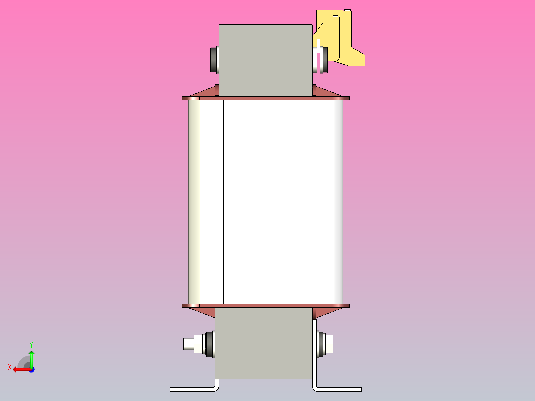 变压器8.5千伏安后视图