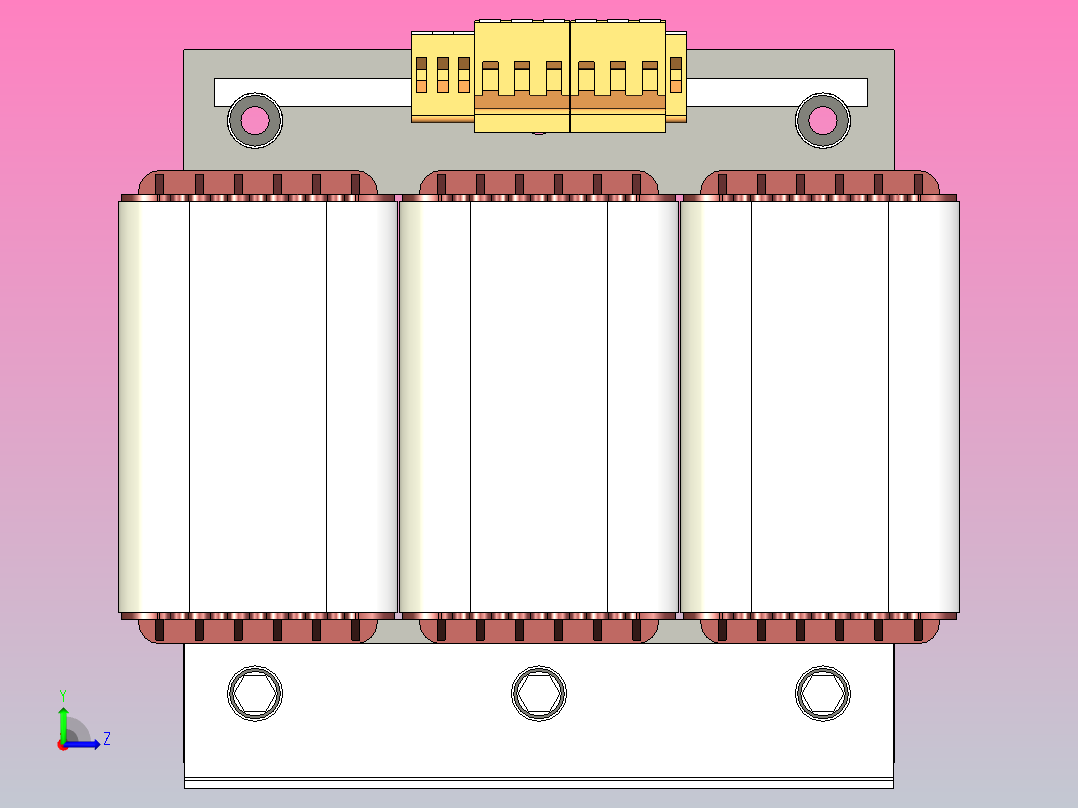 变压器8.5千伏安左视图