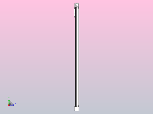 带式直线轴半闭式TPA-ONB-140-256-L2450-DL-J90-N3左视缩略图