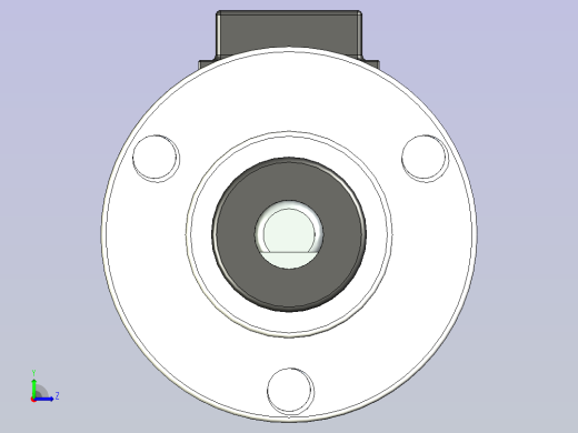 MOONS微型步进电机左视缩略图
