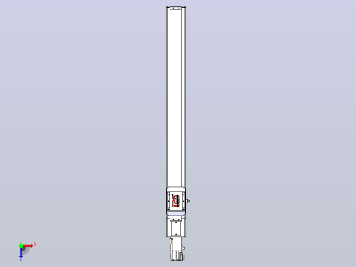 滚珠丝杠直线轴带导轨全封闭TPA-HCR-65S-1610C-L600-M-C-P10-N3俯视缩略图