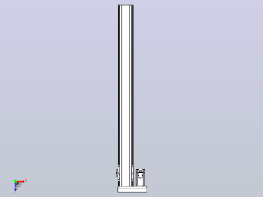 日规模组半封闭丝杆TPA-HNR-105D-1610C-L1050-MR-Y-P40-N3俯视缩略图