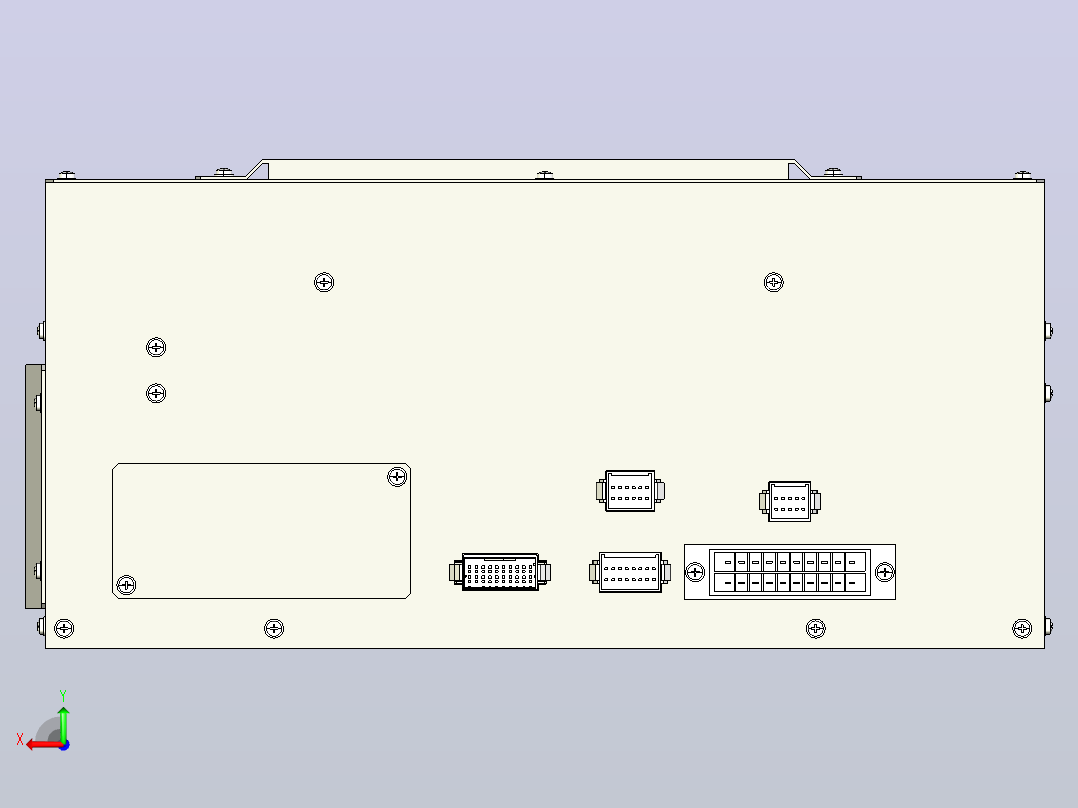 Nachi Robotics -用于小型机器人的CFD控制器后视图