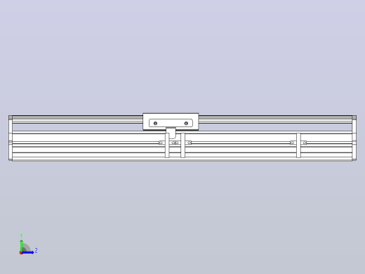 MTH13标准螺杆滑台[MTH13-L#-200-M-P20-C3]左视缩略图