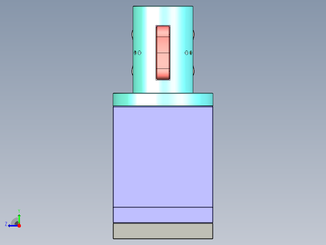夹具-177 内夹紧器右视图